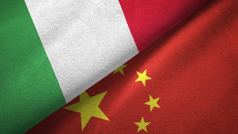 2nd annual report on Italian development, there is China